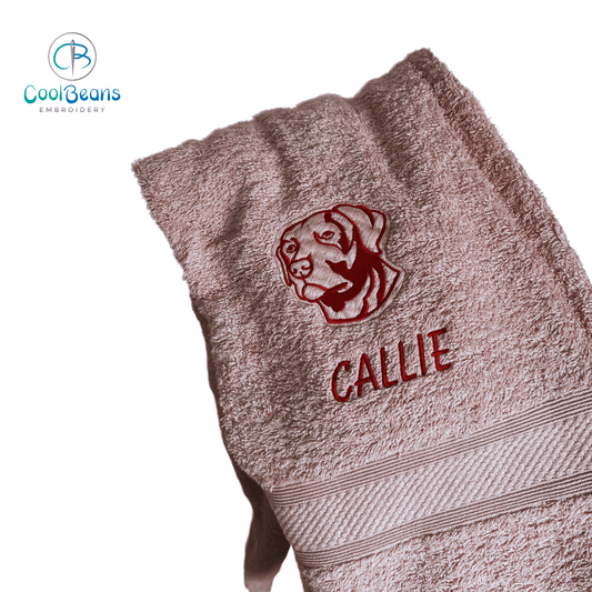 Dog Towels - Labrador Retriever - Personalised