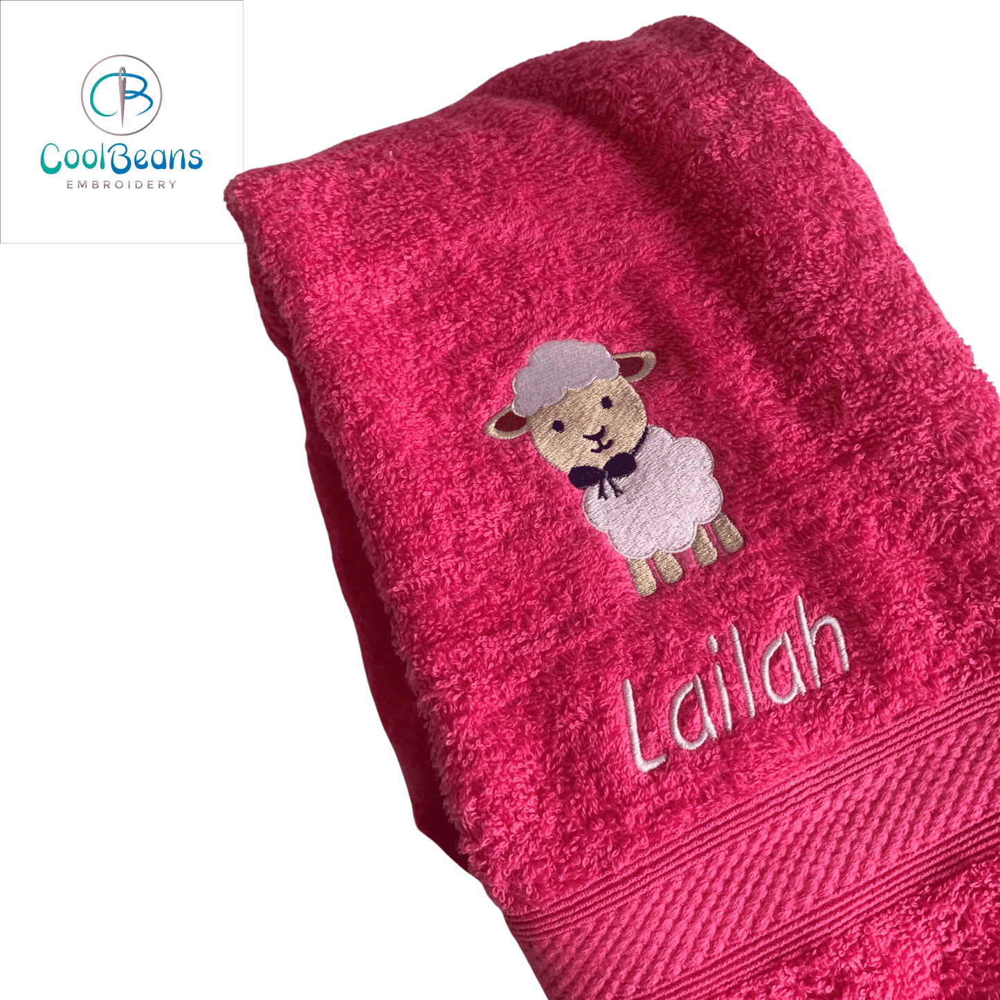 Lamb Towels - Personalised