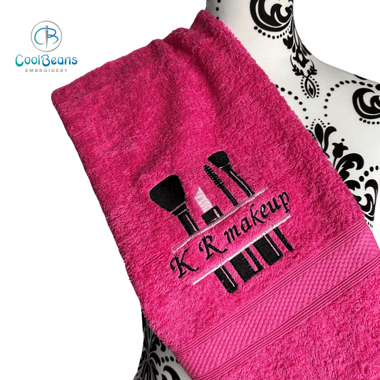 Make Up Cosmetics Towels - Personalised
