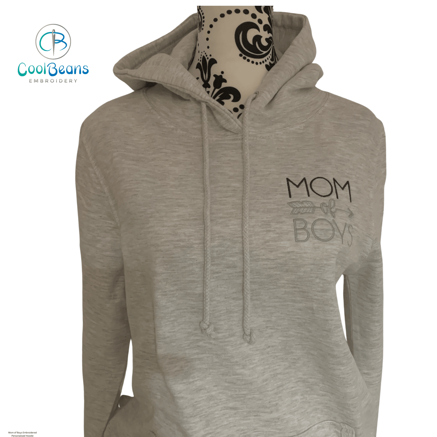 Mother To Be Embroidered Personalised Hoodie
