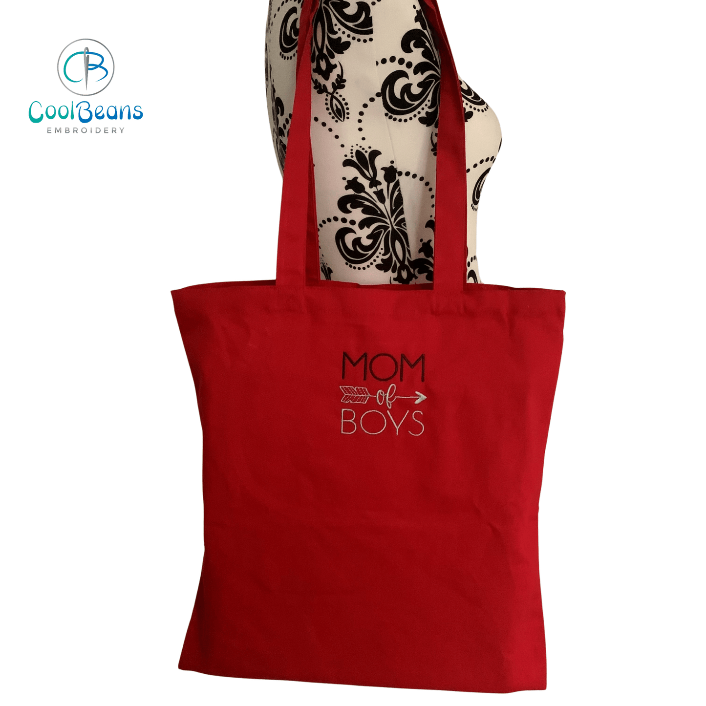 Mom of Boys Tote / Shopper Bag - Personalised