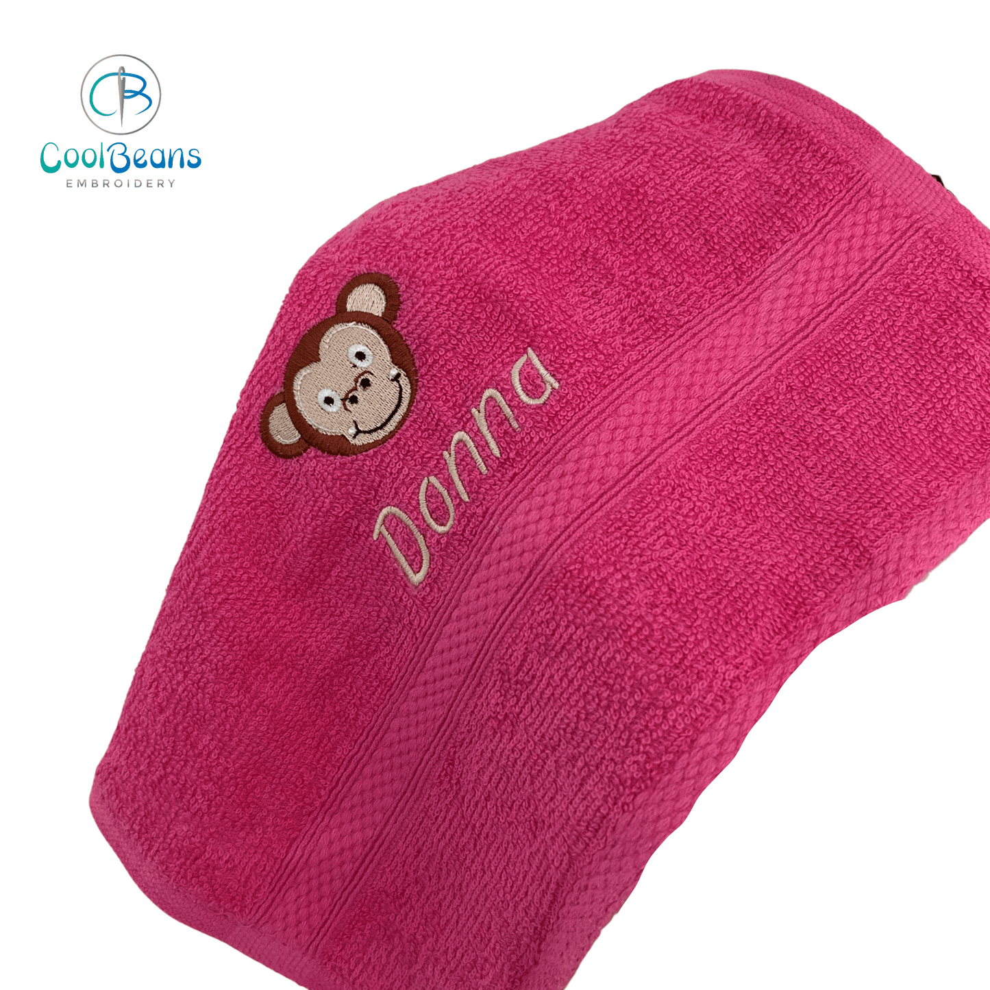 Monkey Smile Towels - Personalised