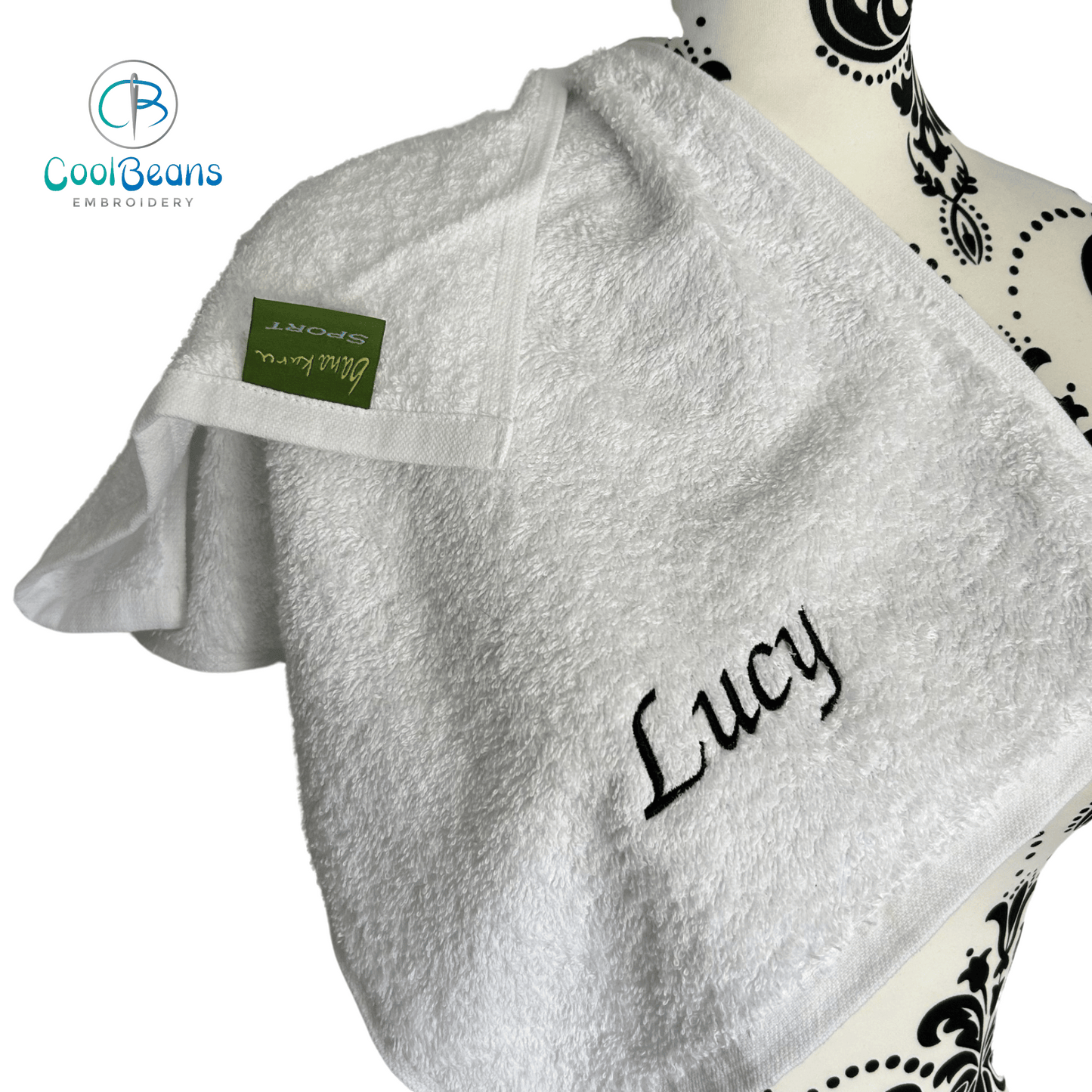 Name or Initials Gym Towel - Personalised