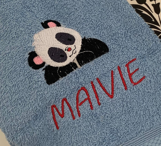 Panda Lunch Bag - Personalised - Cool Beans Embroidery & Personalisation