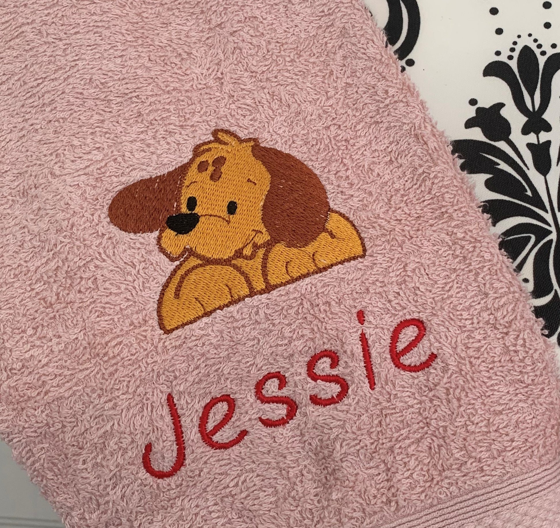 Puppy Dog Tote / Shopper Bag - Personalised - Cool Beans Embroidery & Personalisation