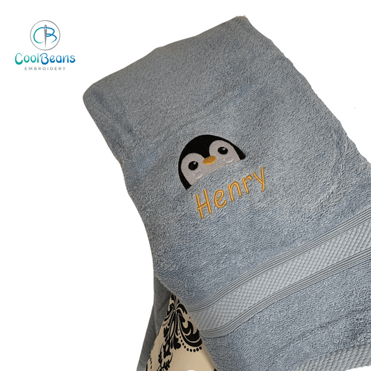 Penguin a Towels - Personalised