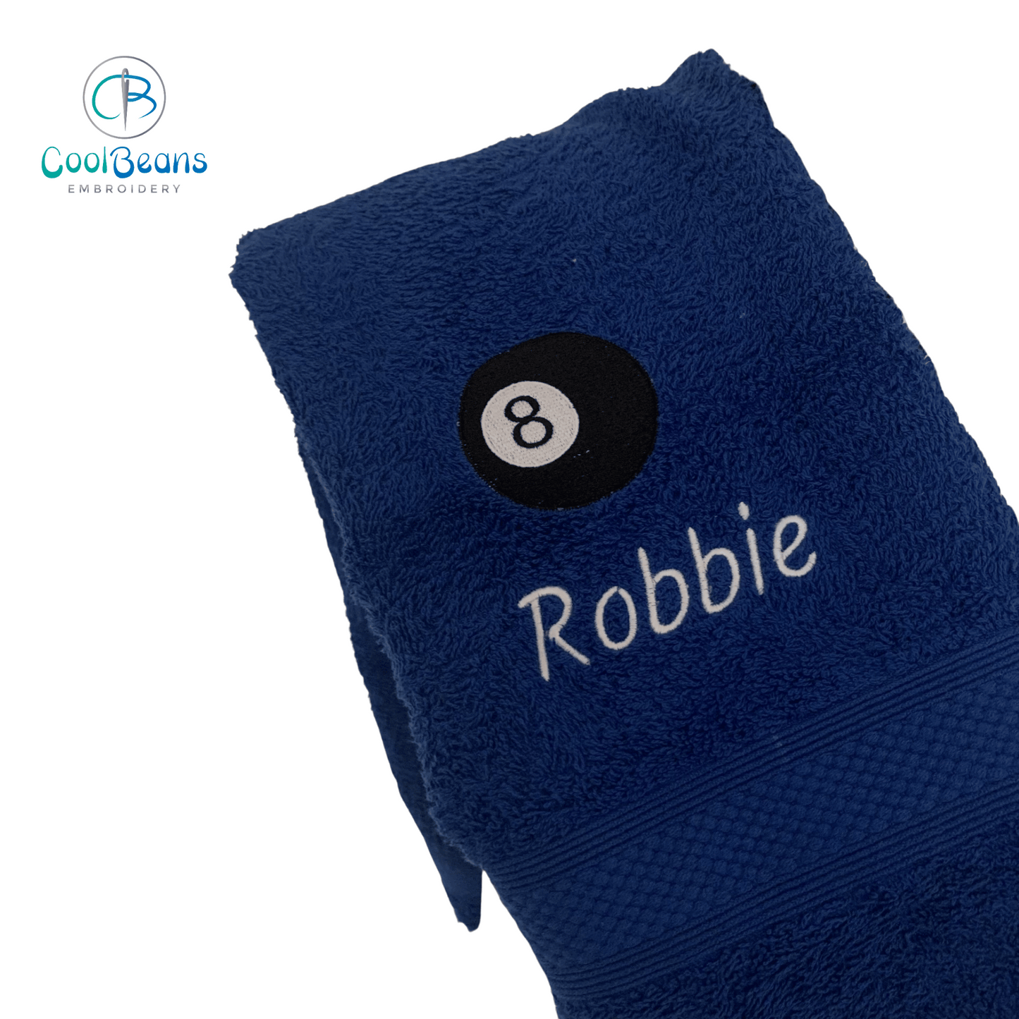 Pool - 8 Ball Towels - Personalised