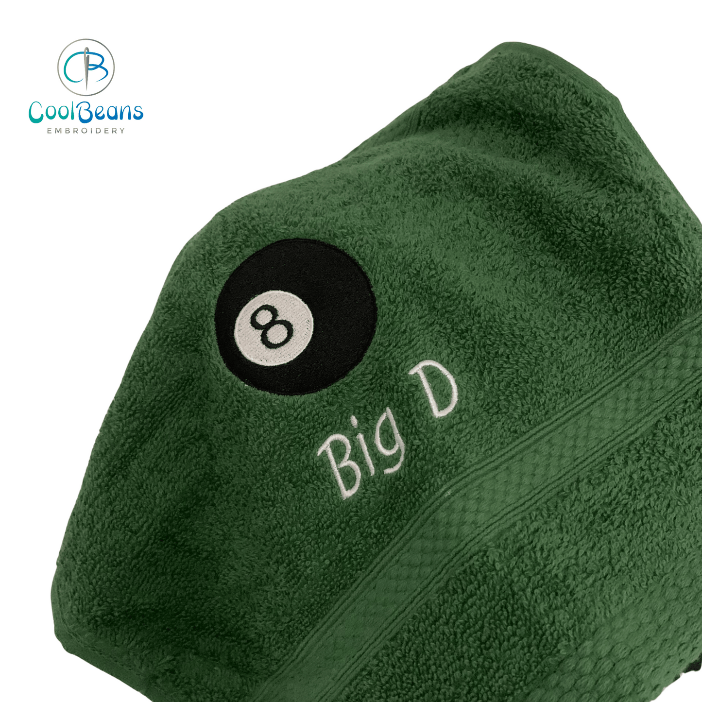 Pool - 8 Ball Towels - Personalised