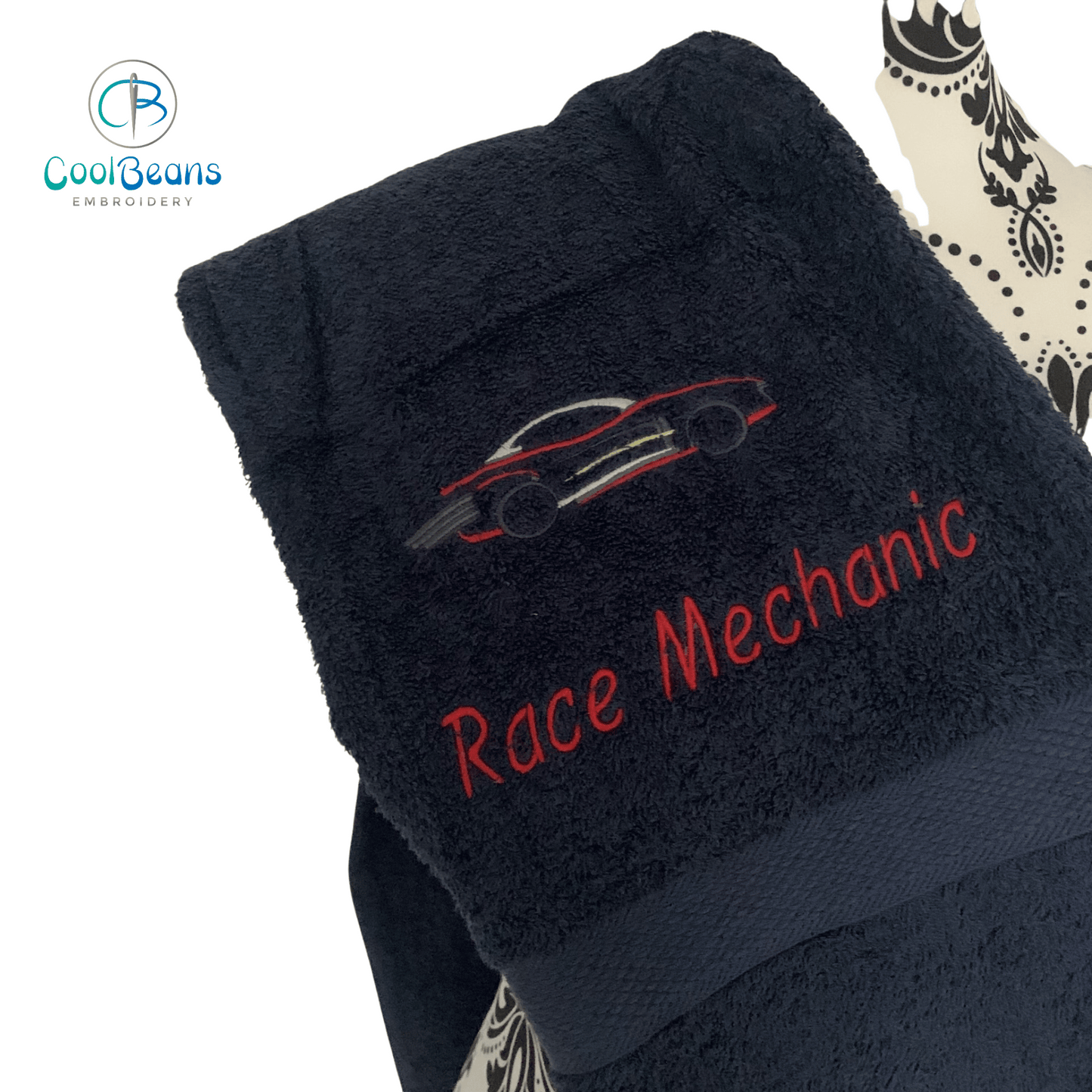 Race Car Towels - Personalised