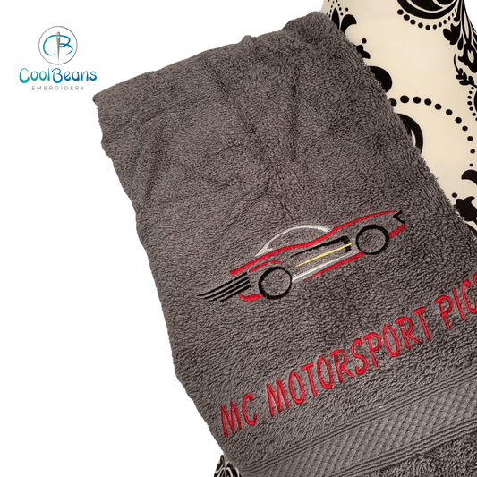 Race Car Towels - Personalised