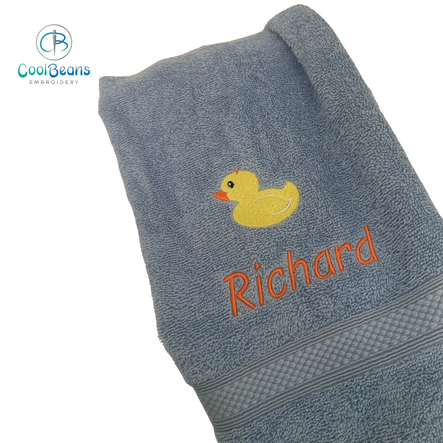 Duck - Rubber Duck Towels - Personalised