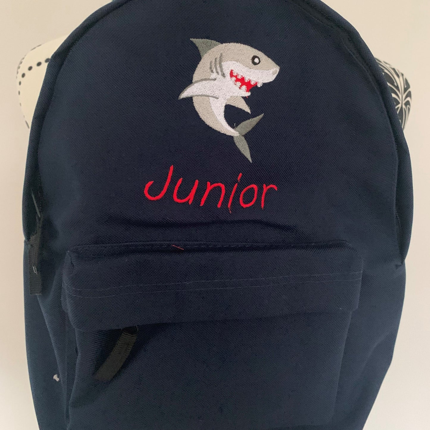 Shark - Rucksack - Personalised - Cool Beans Embroidery & Personalisation