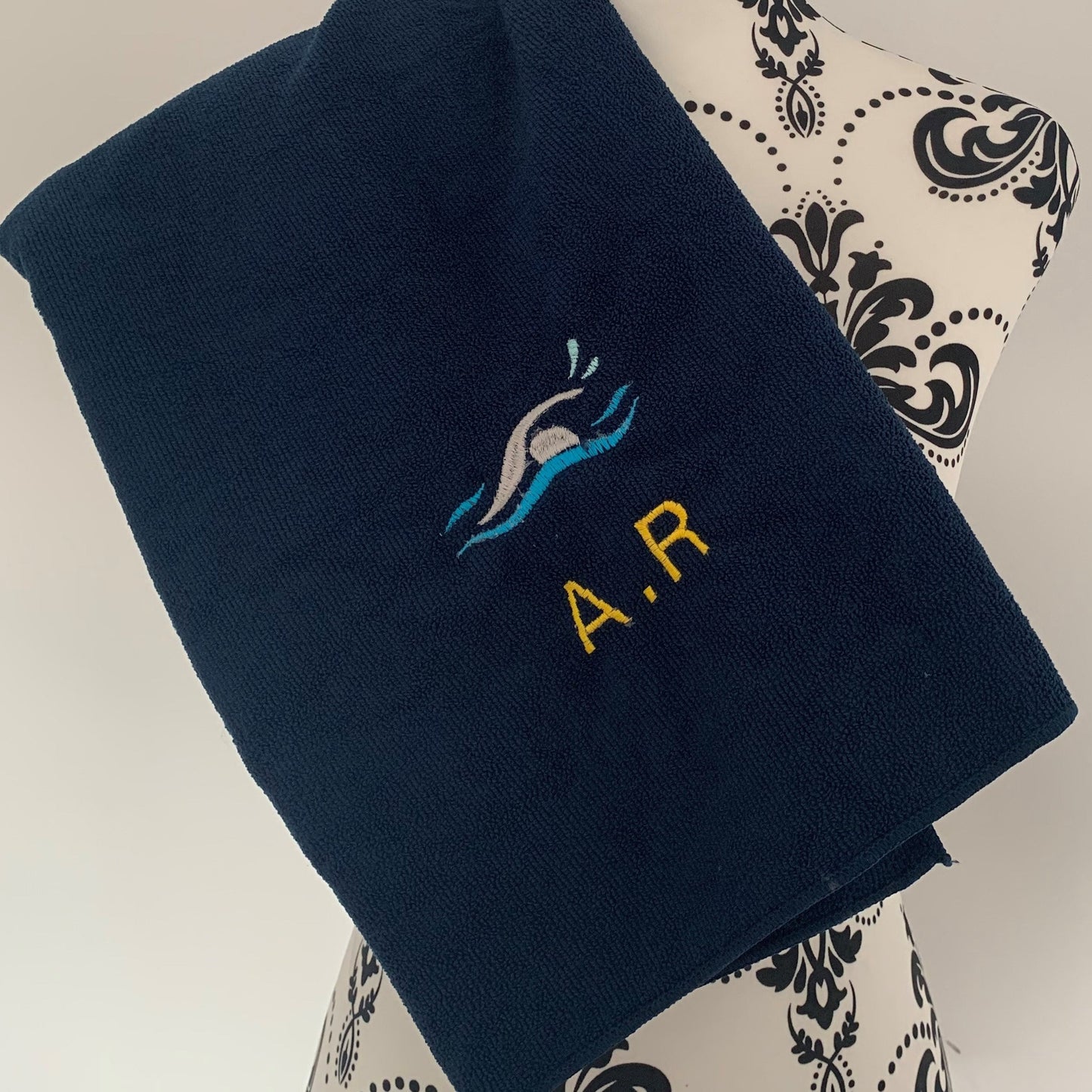 Sports - Swimming Microfibre Towel - Personalised - Cool Beans Embroidery & Personalisation