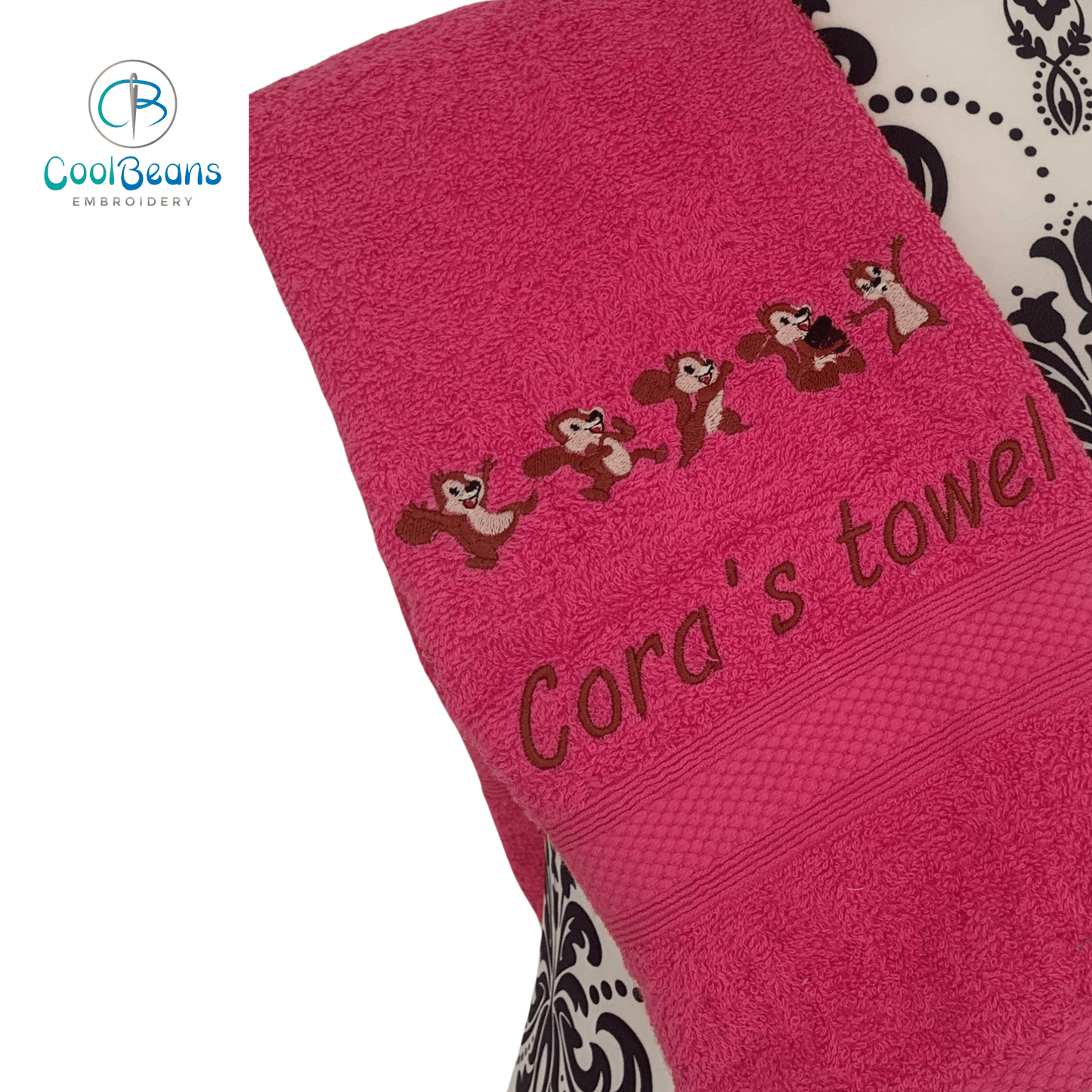 Squirrel Towels - Personalised