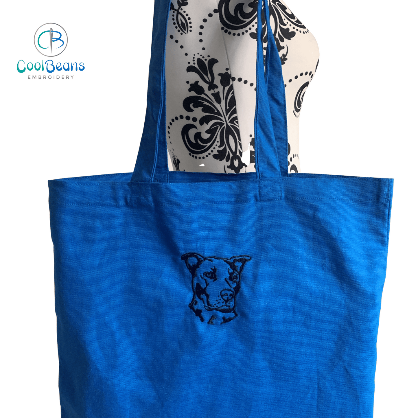 Staffordshire Bull Terrier Dog Tote / Shopper Bag - Personalised - Staffie
