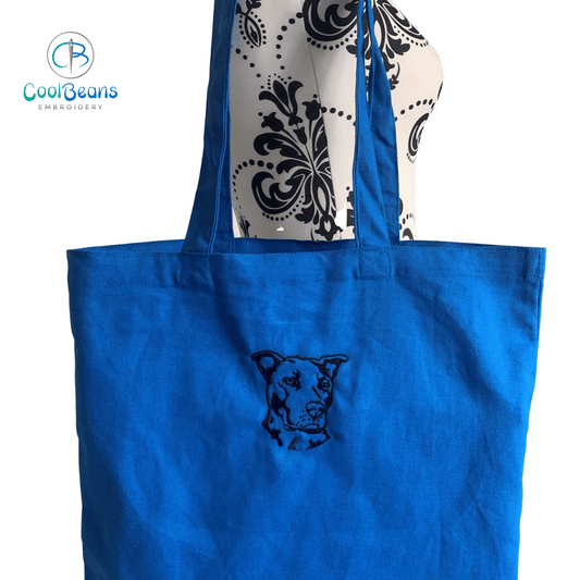 Staffordshire Bull Terrier Dog Tote / Shopper Bag - Personalised - Staffie