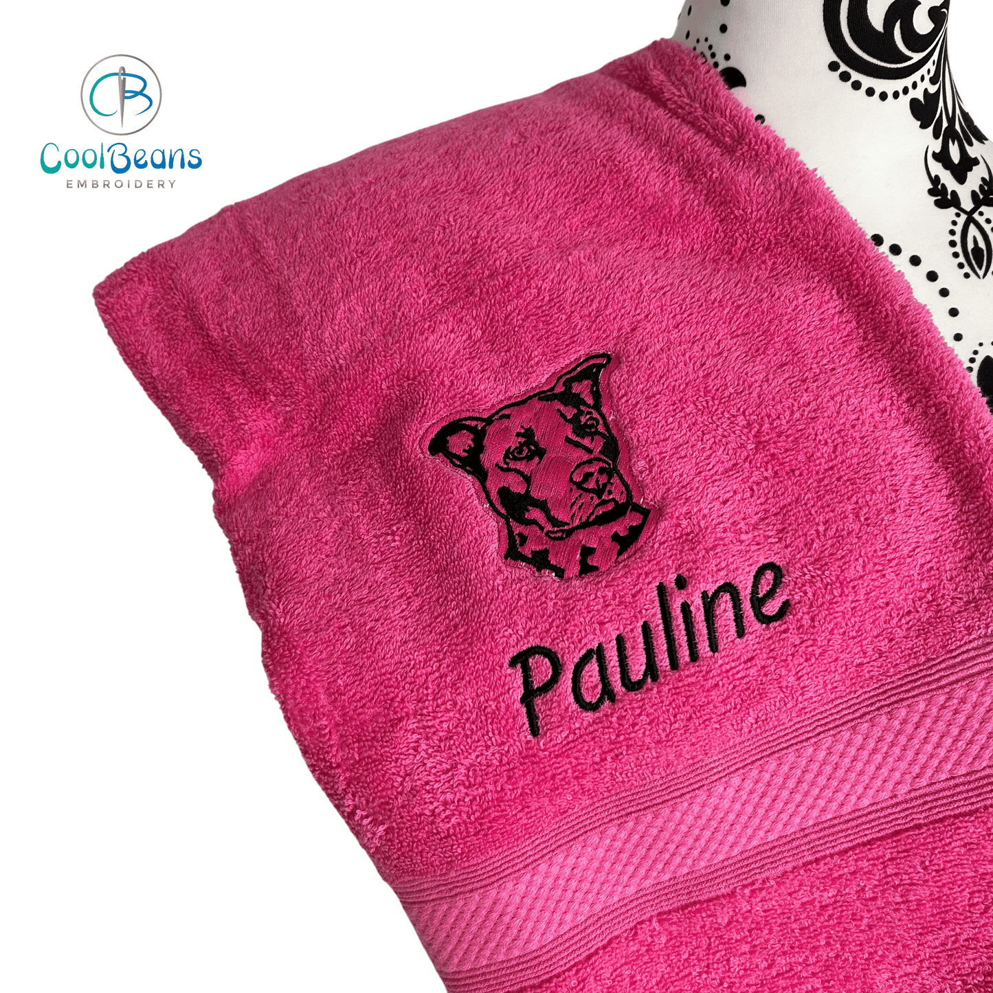 Dog Towels - Staffordshire Bull Terrier - Personalised