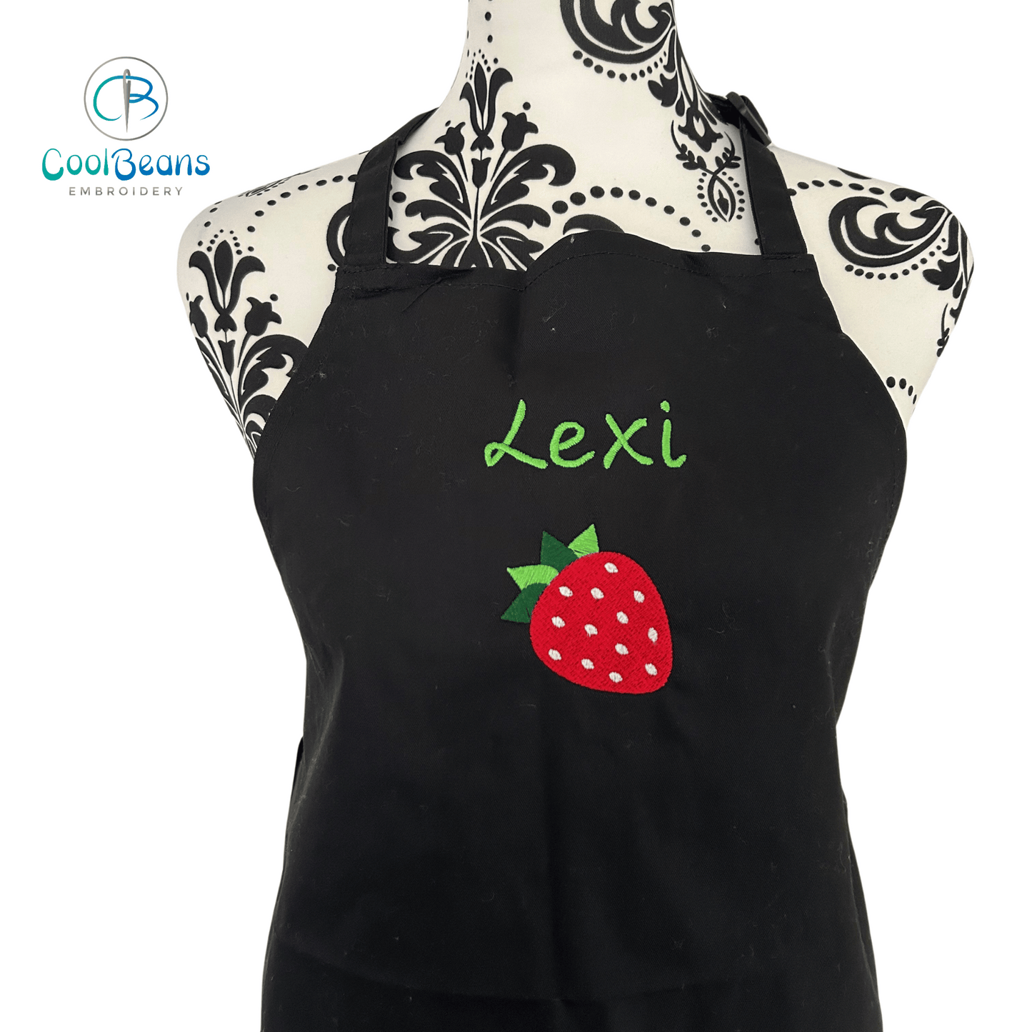 Apron - Strawberry - Personalised