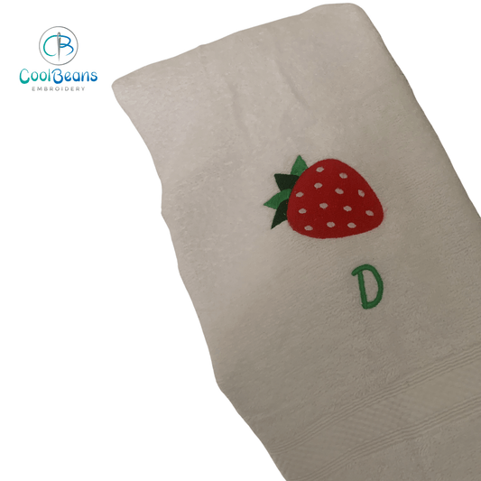 Strawberry Towels - Personalised
