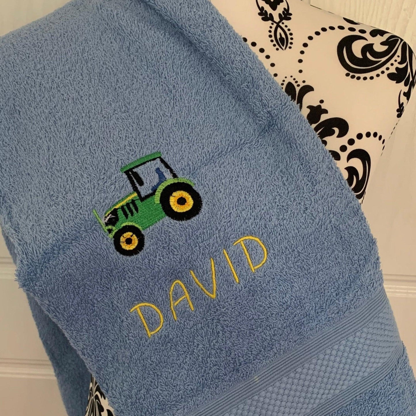 Tractor Towels - Personalised - Cool Beans Embroidery & Personalisation