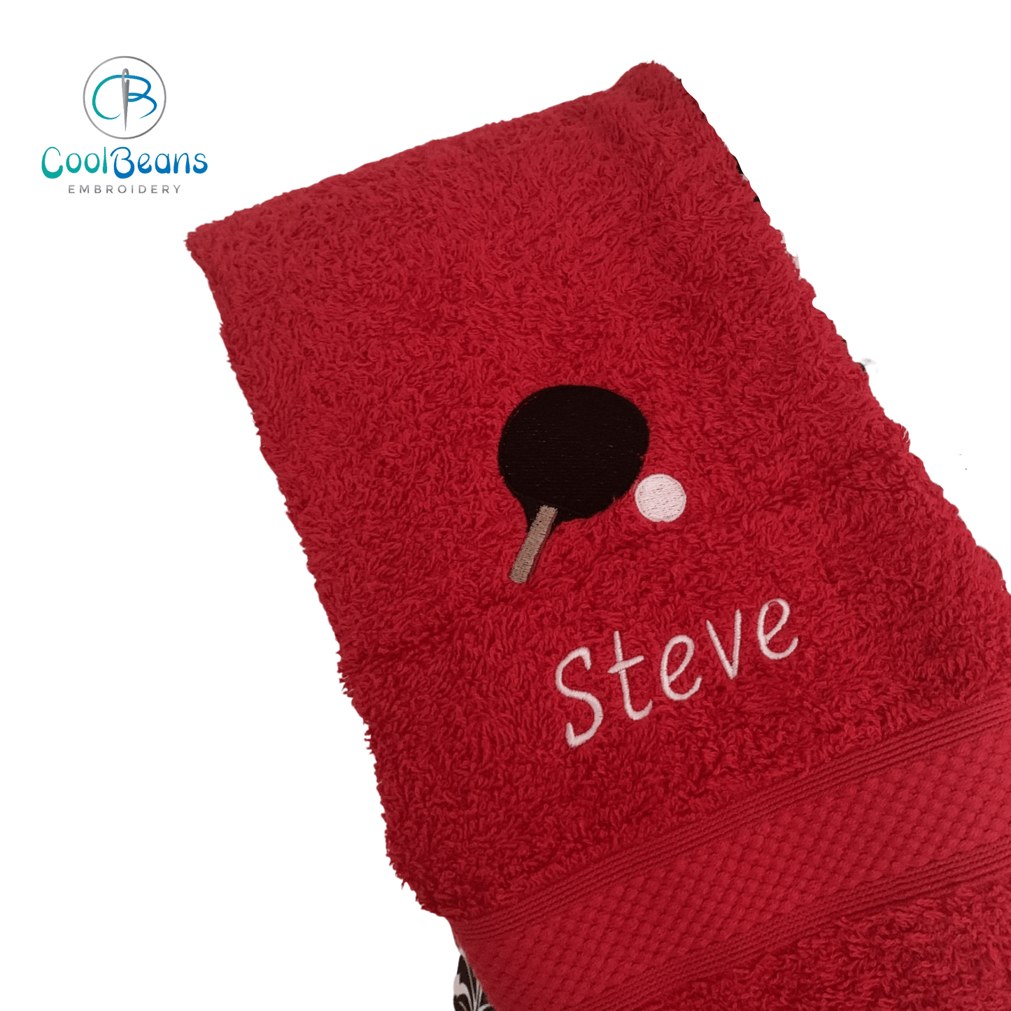 Table Tennis Towels - Personalised