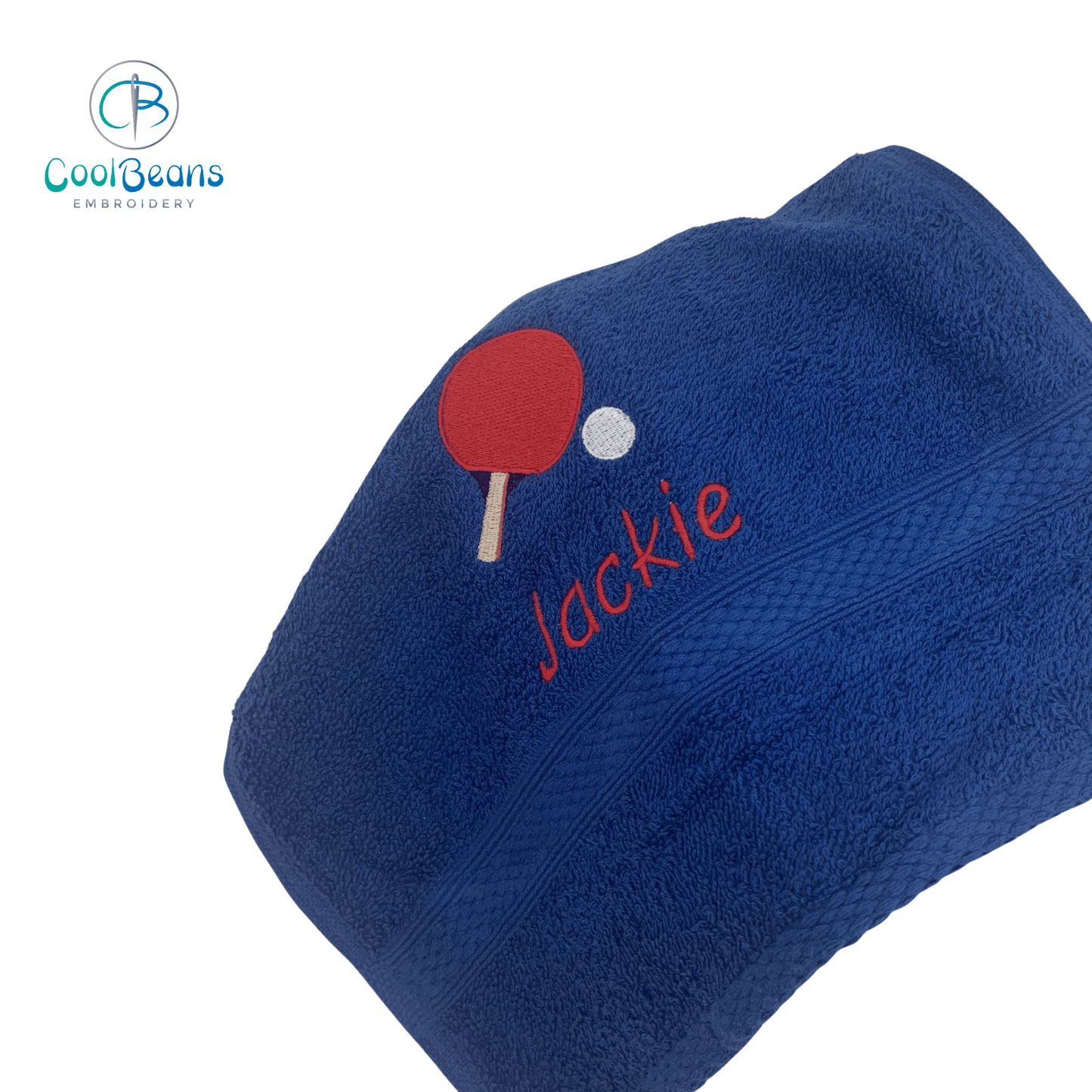 Table Tennis Towels - Personalised