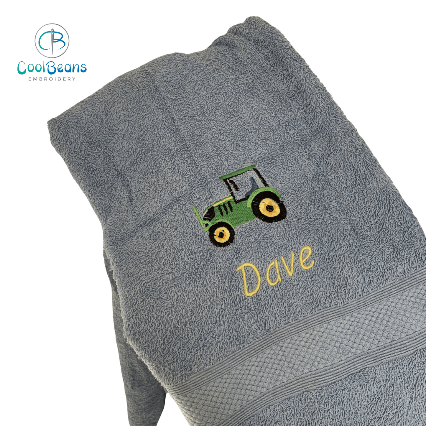 Tractor Towels - Personalised