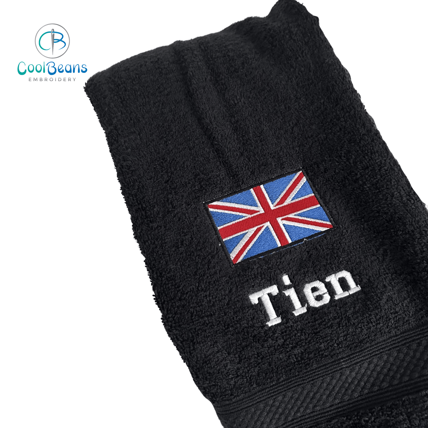 Union Jack Flag Towels - Personalised
