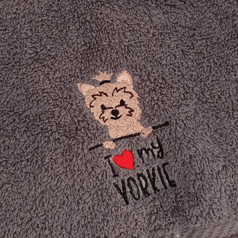 Yorkshire Terrier Dogs Drawstring Gym Bag - Personalised - Cool Beans Embroidery & Personalisation