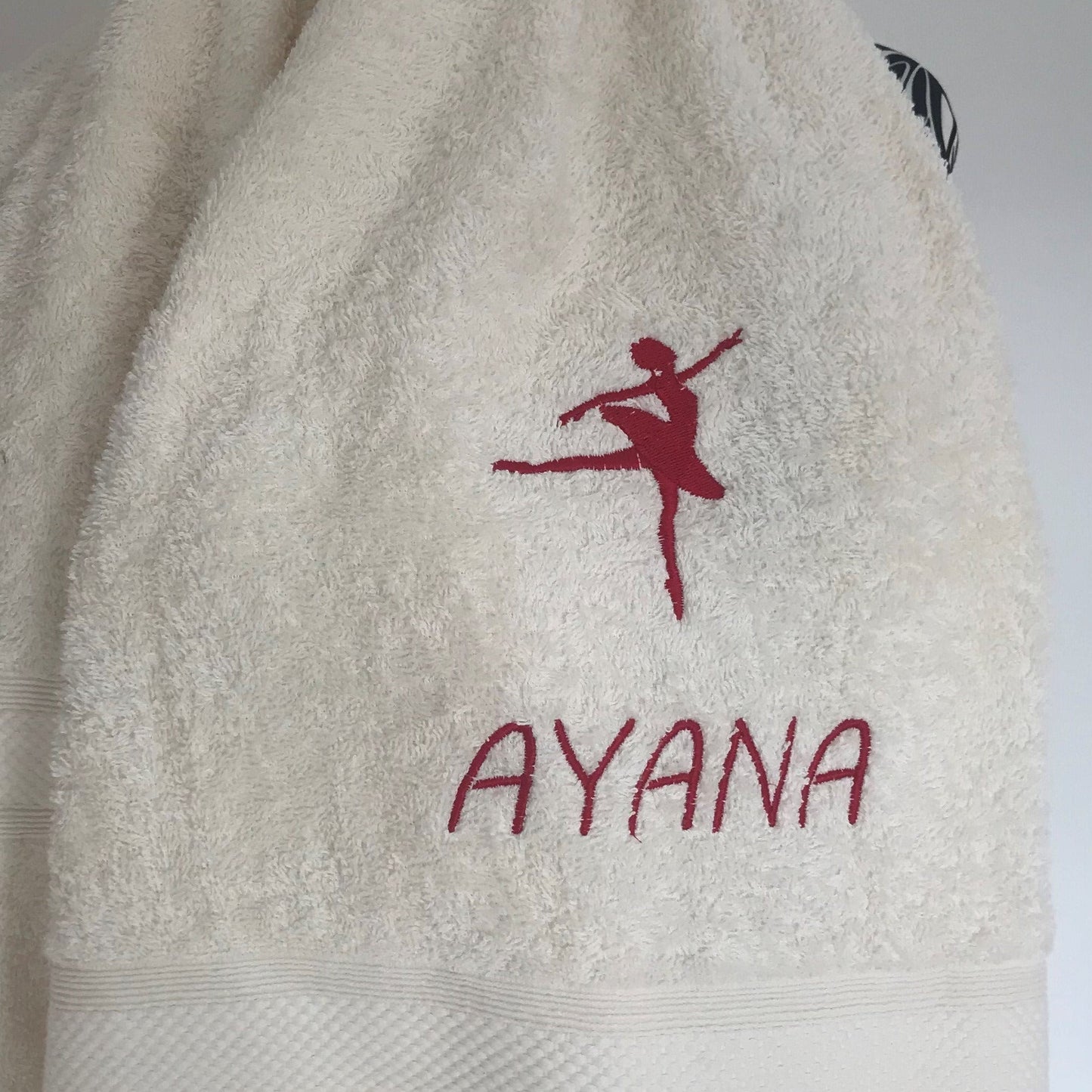 Dance - Ballet Towels - Personalised - Cool Beans Embroidery & Personalisation