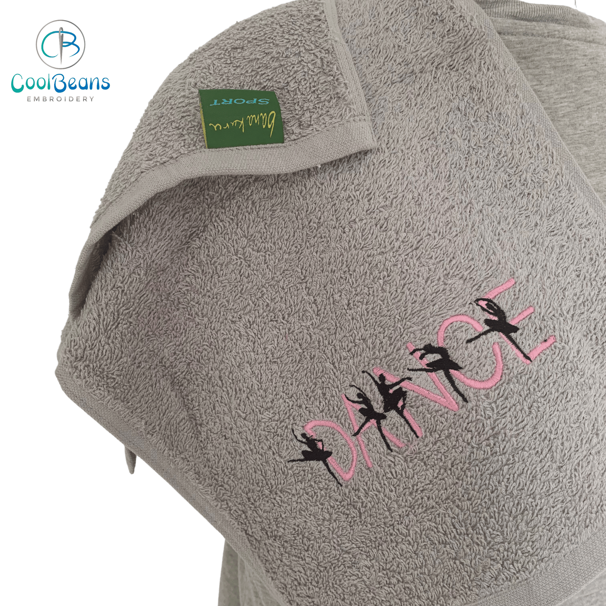 Dance Gym Towel - Personalised - Cool Beans Embroidery & Personalisation