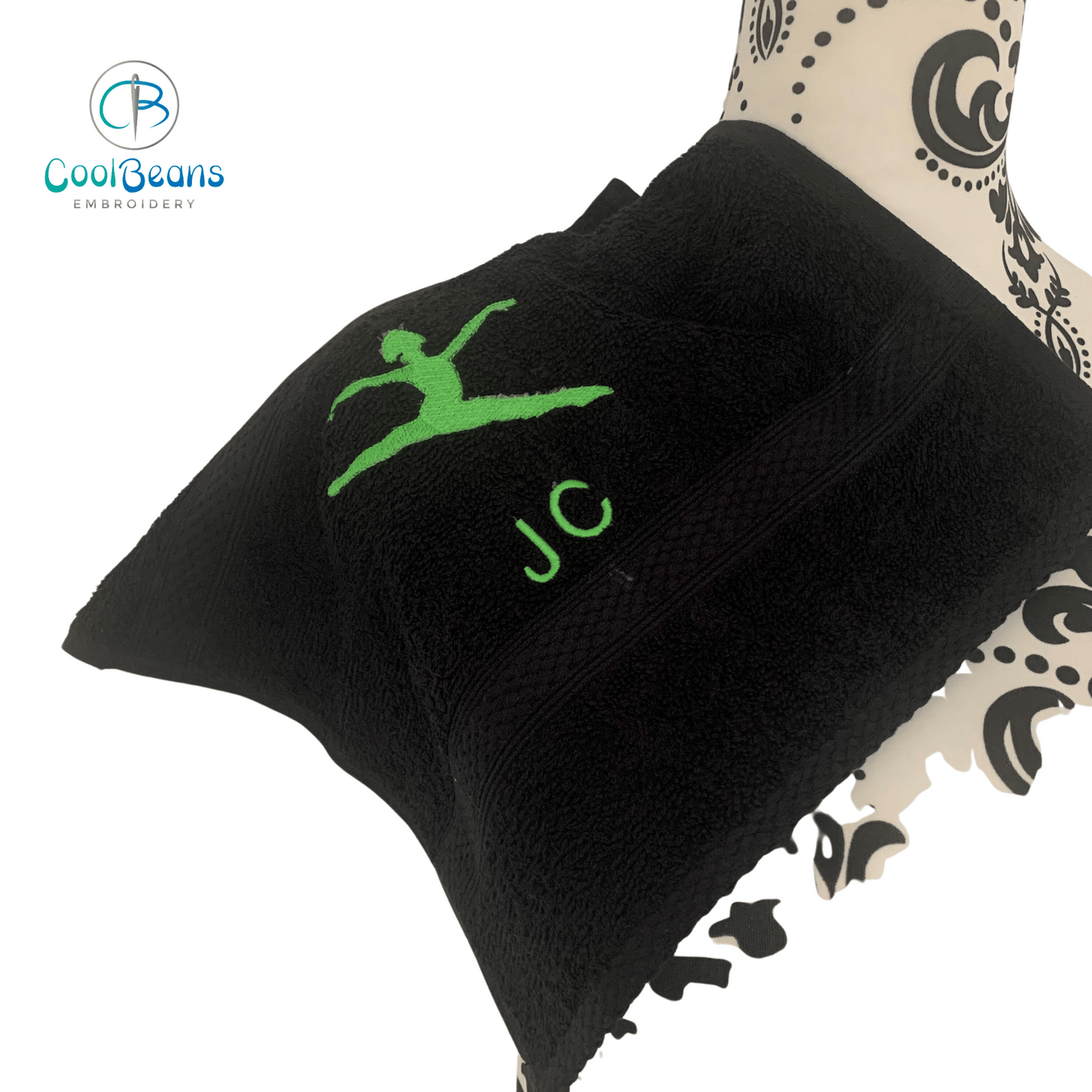 Dance - Dancer Towels - Personalised - Cool Beans Embroidery & Personalisation