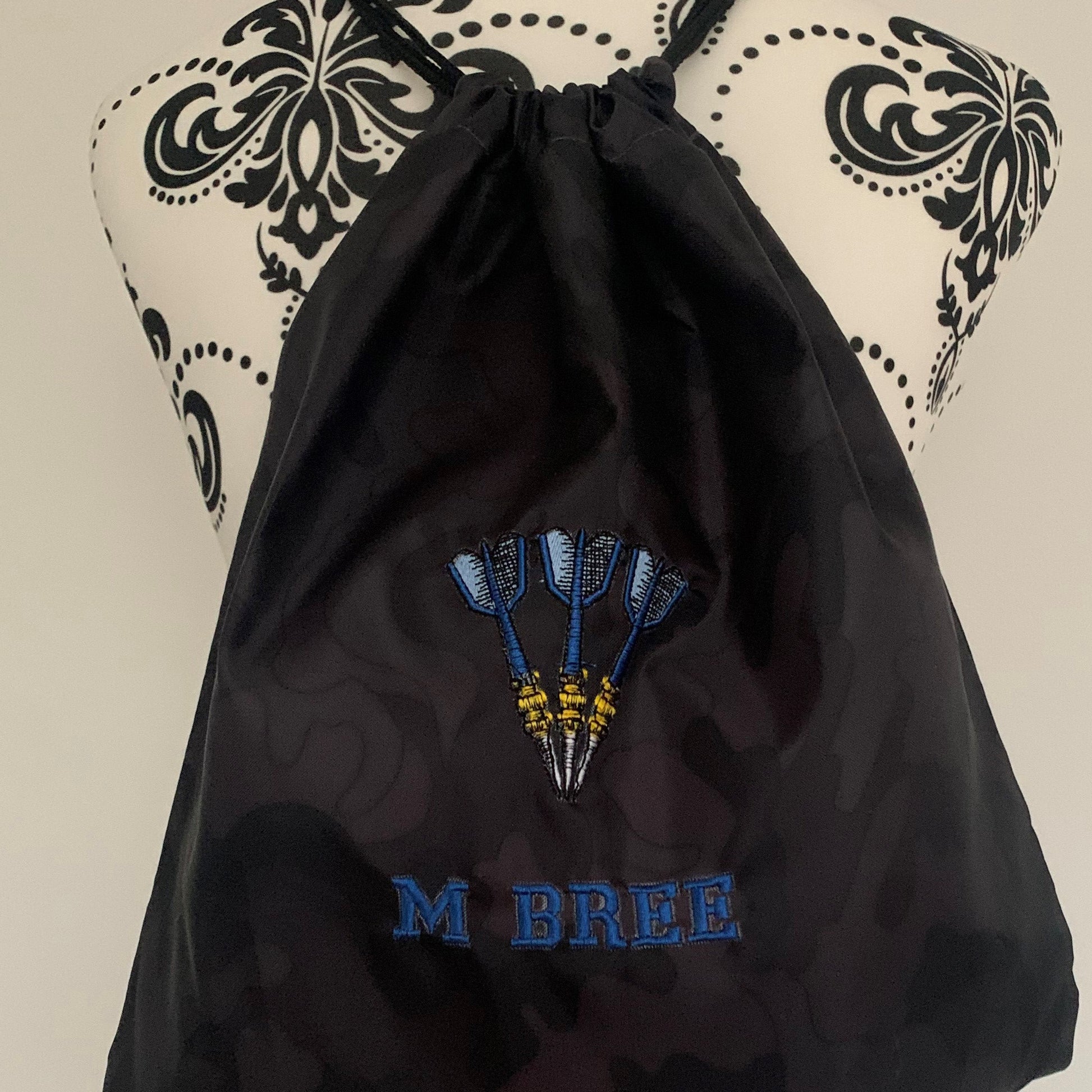 Darts Drawstring Gym Bag - Personalised - Cool Beans Embroidery & Personalisation