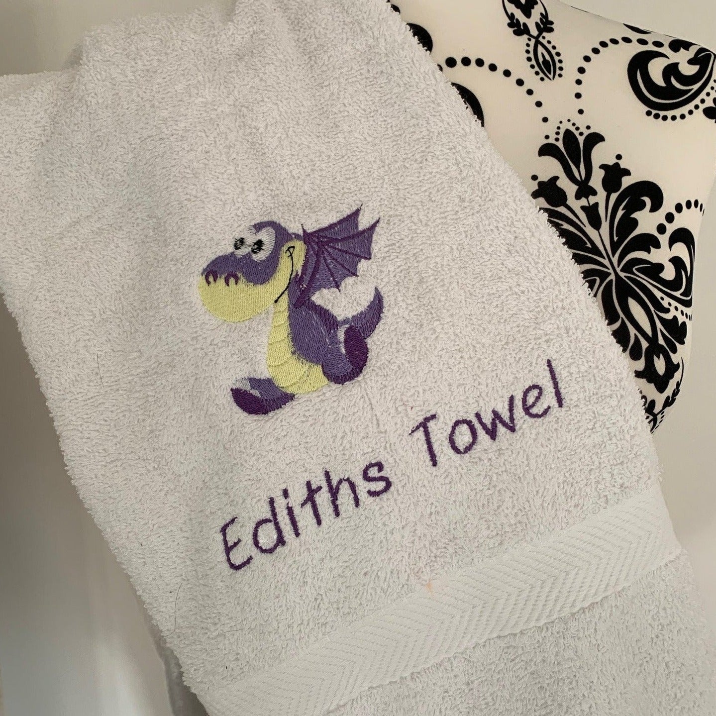 Dragon Towels - Personalised - Cool Beans Embroidery & Personalisation