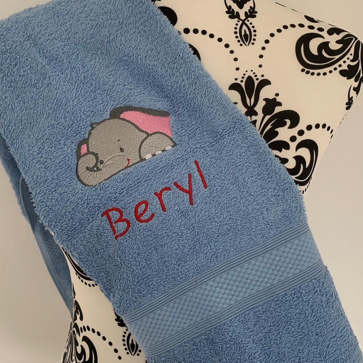 Elephant Towels - Personalised - Cool Beans Embroidery & Personalisation