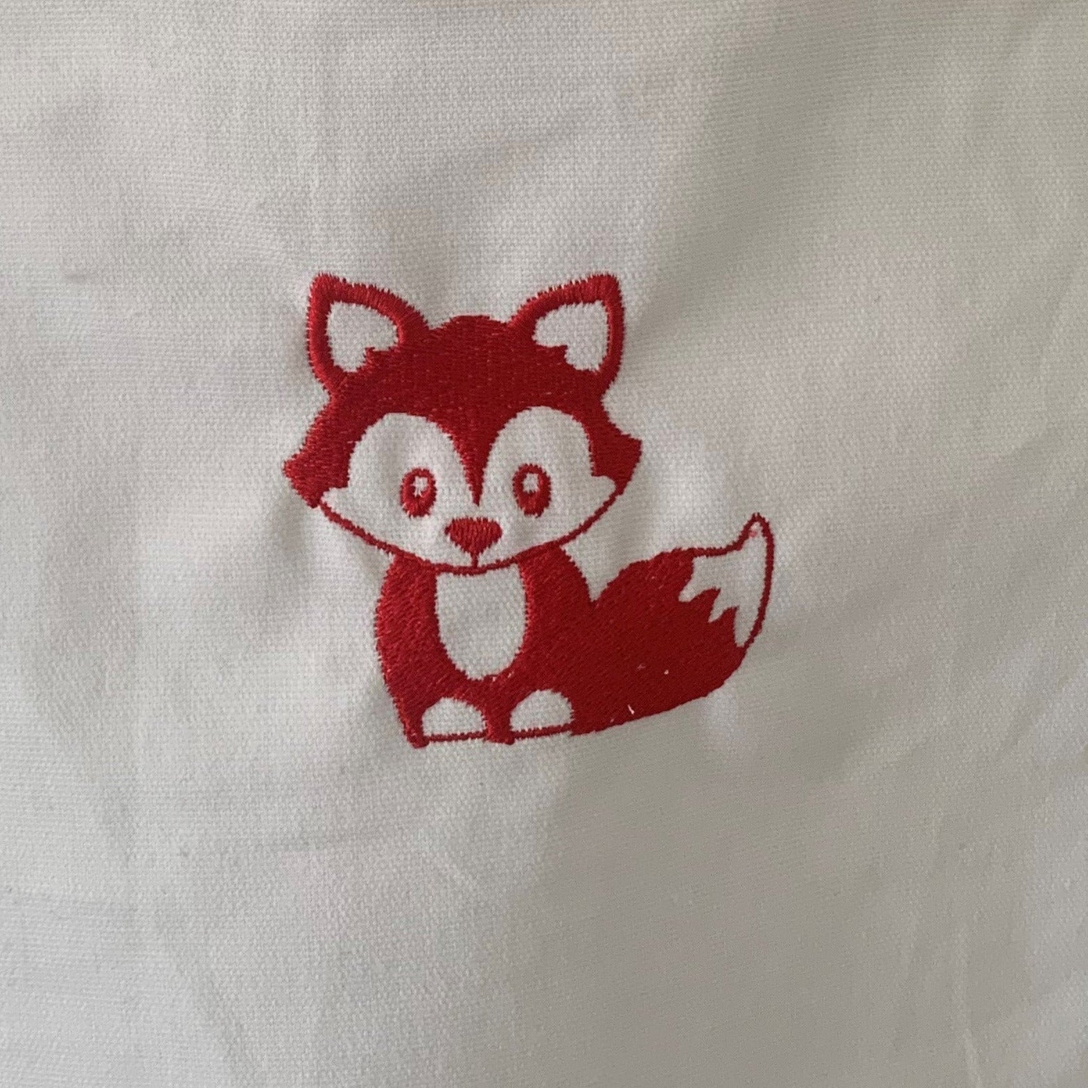 Fox B - Kids Large Fleece Blanket - Personalised - Cool Beans Embroidery & Personalisation