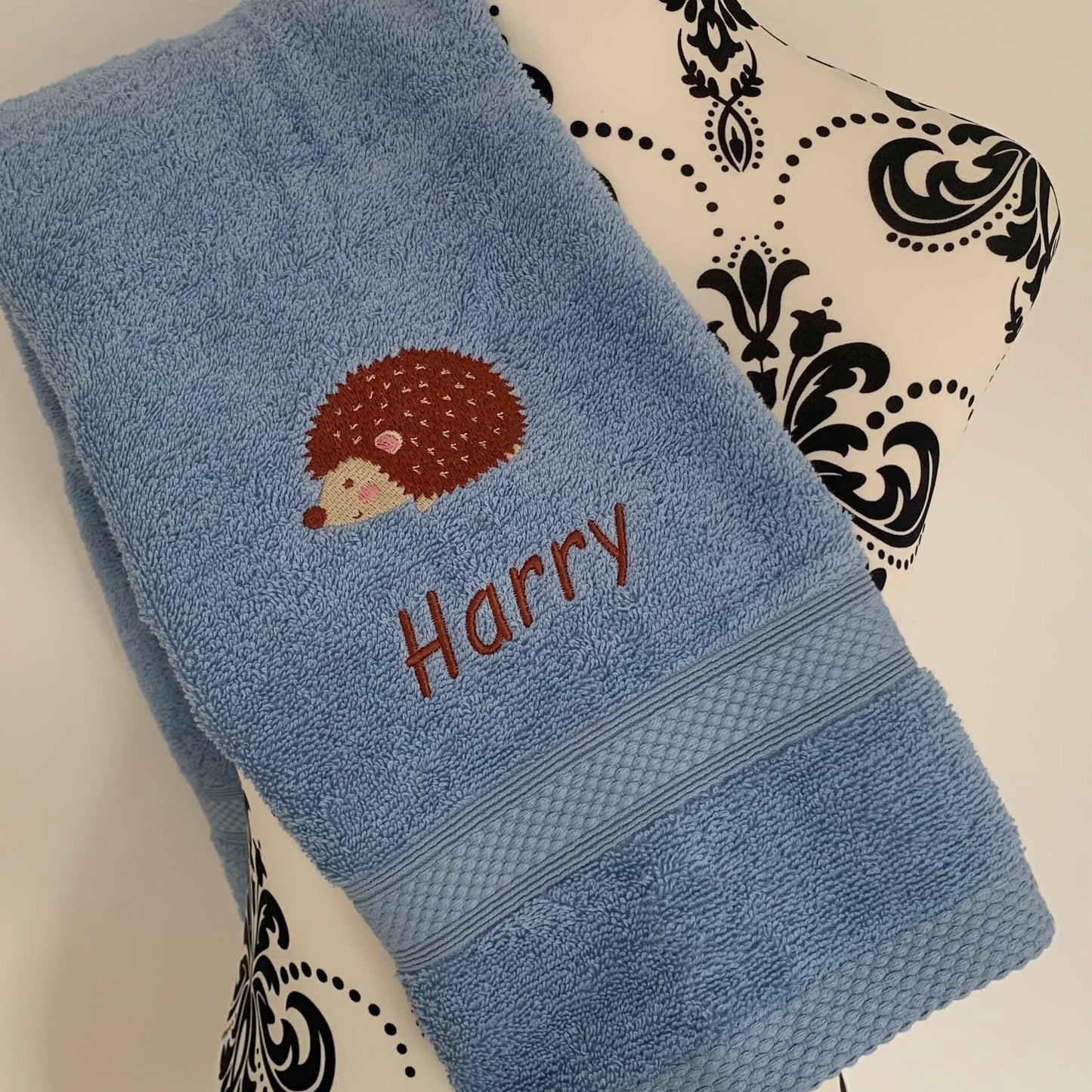 Hedgehog Towels - Personalised - Cool Beans Embroidery & Personalisation