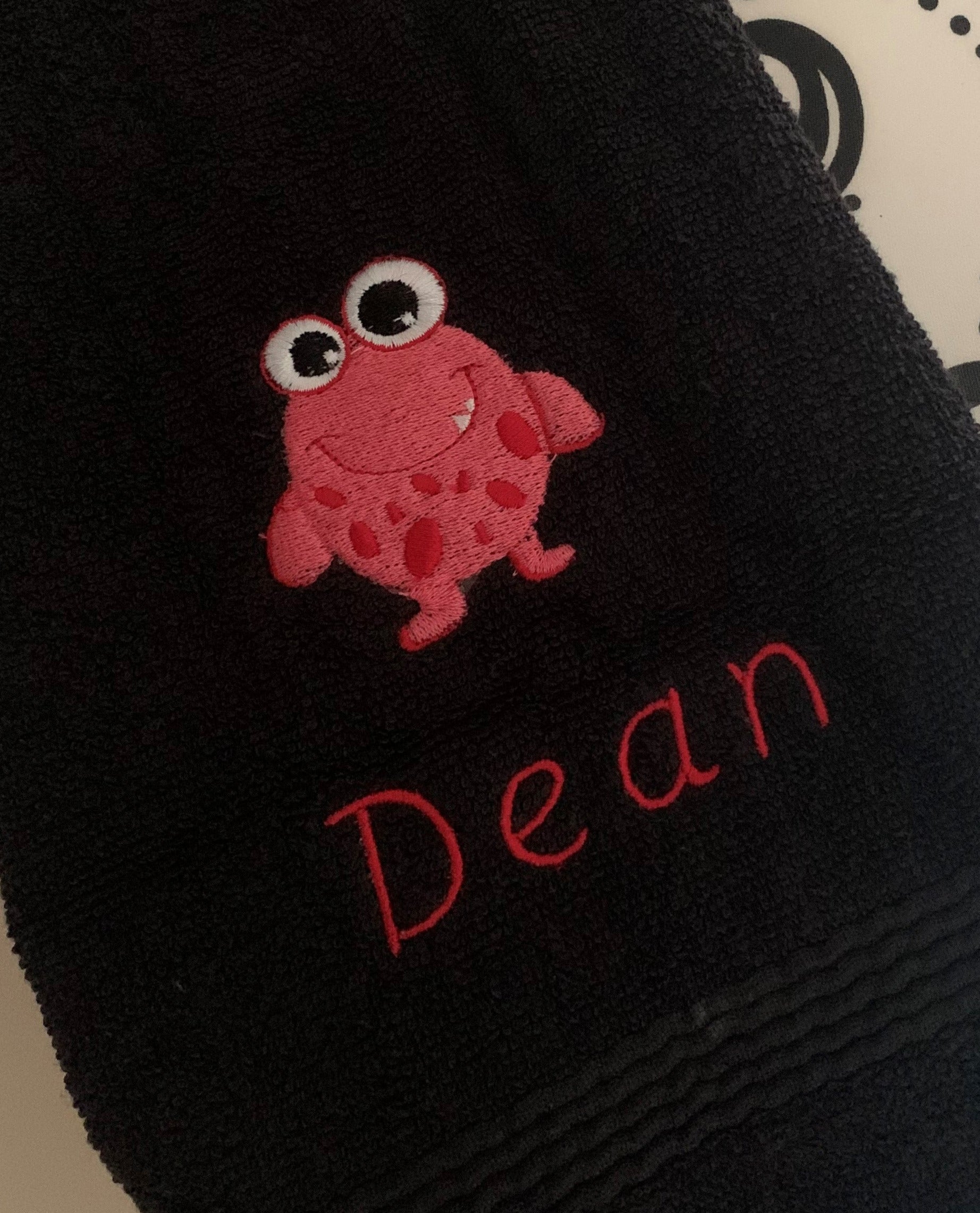 Monster Lunch Bag - Personalised - Cool Beans Embroidery & Personalisation