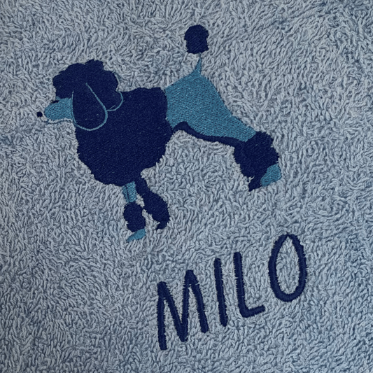 Poodle Dogs Drawstring Gym Bag - Personalised - Cool Beans Embroidery & Personalisation