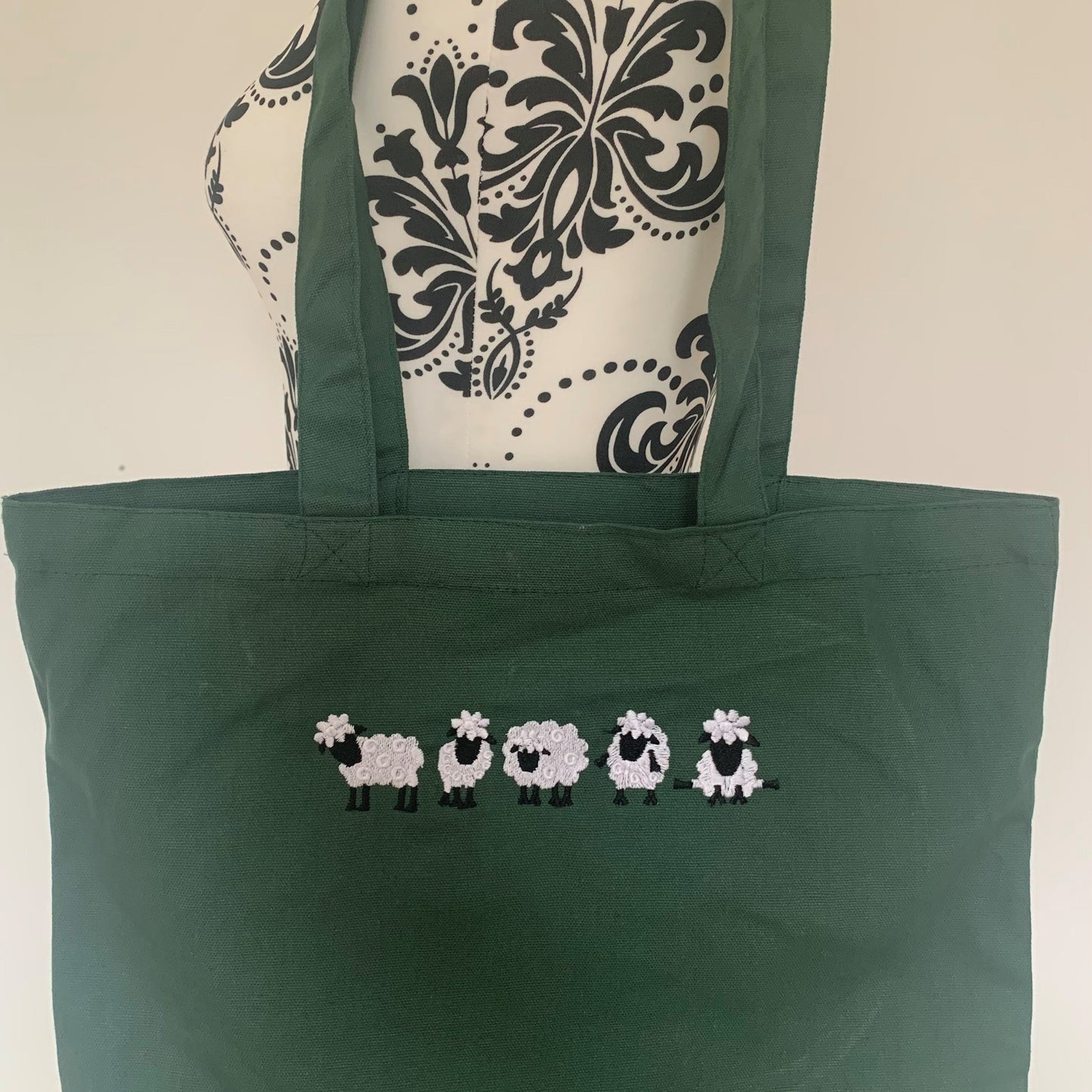 Sheep Tote / Shopper Bag - Personalised - Cool Beans Embroidery & Personalisation