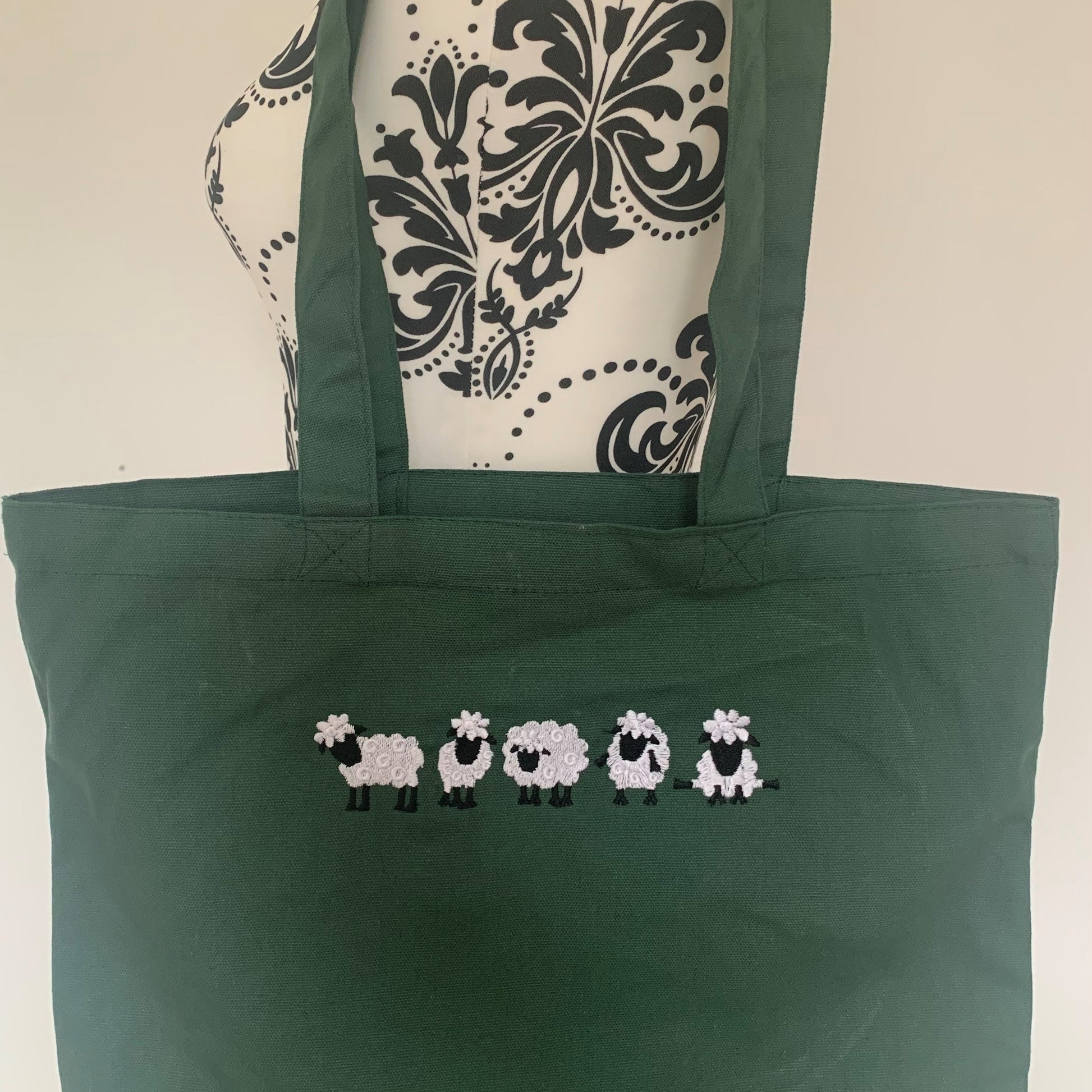 Sheep Tote / Shopper Bag - Personalised - Cool Beans Embroidery & Personalisation