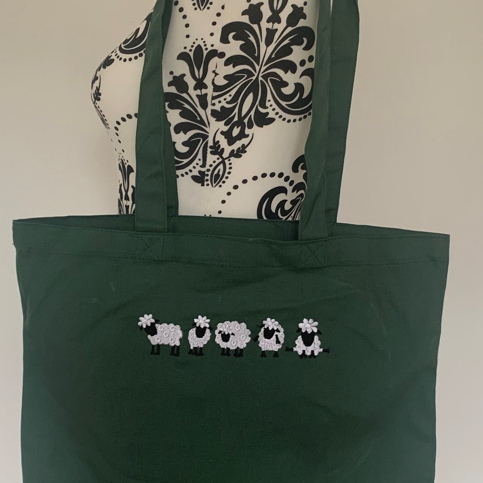 Sheep Tote / Shopper Bag - Personalised - Cool Beans Embroidery & Personalisation