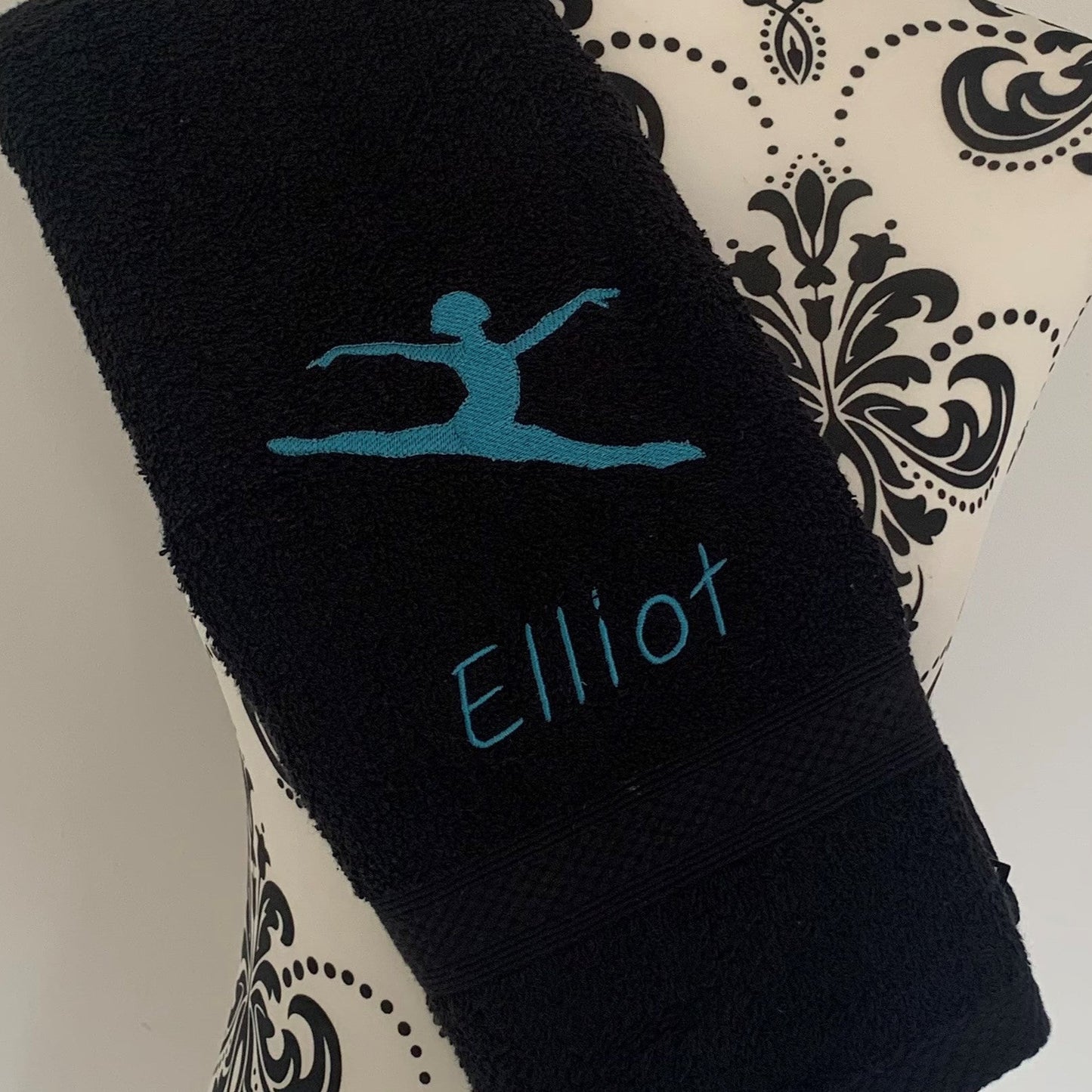 Dance - Dancer Towels - Personalised - Cool Beans Embroidery & Personalisation