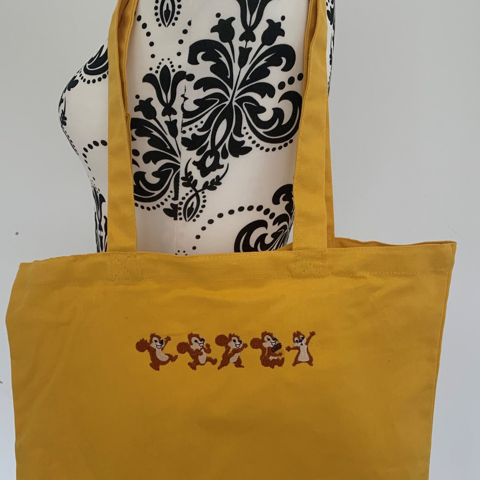Squirrels Tote / Shopper Bag - Personalised - Cool Beans Embroidery & Personalisation