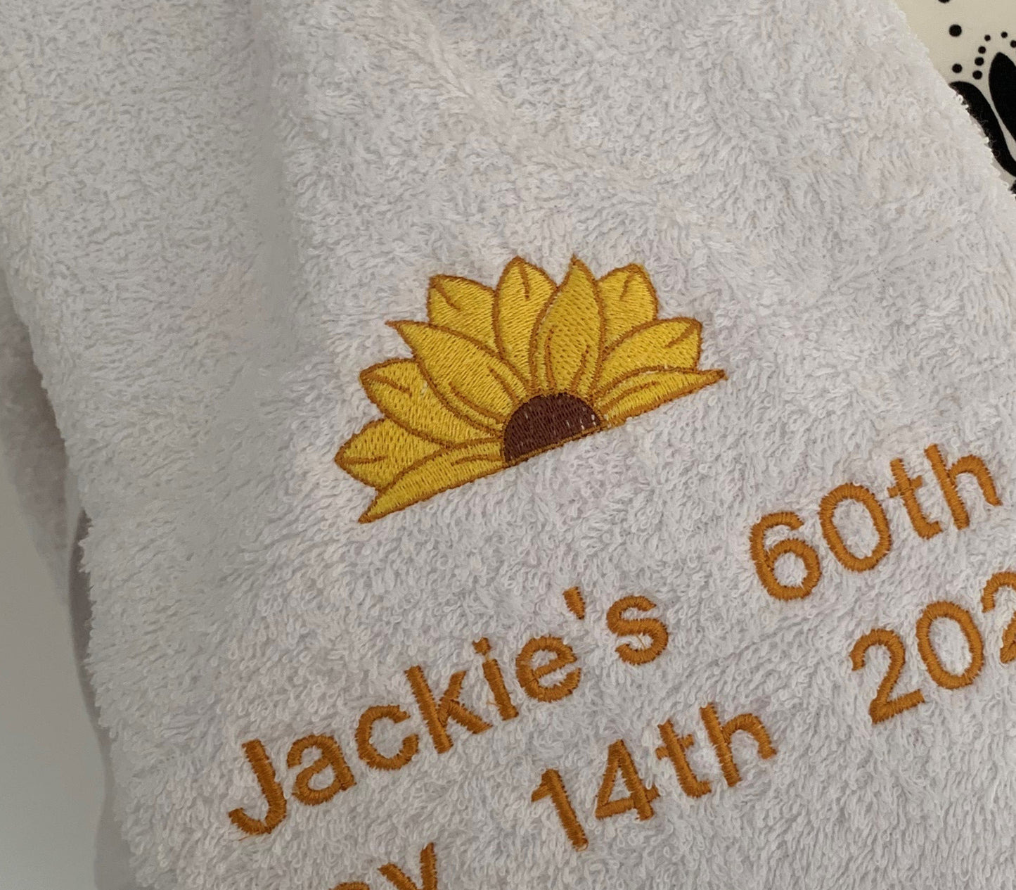 Sunflower Tote / Shopper Bag - Personalised - Cool Beans Embroidery & Personalisation