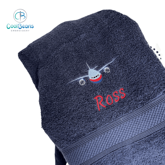 Plane - Aeroplane Towels - Personalised