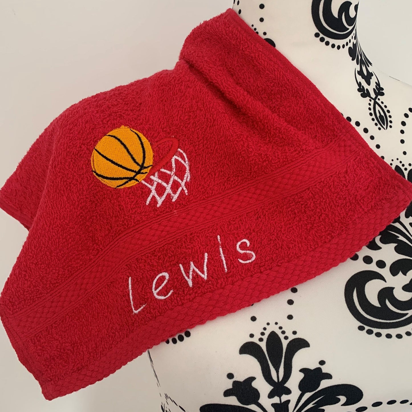 Basketball Towels - Personalised - Cool Beans Embroidery & Personalisation