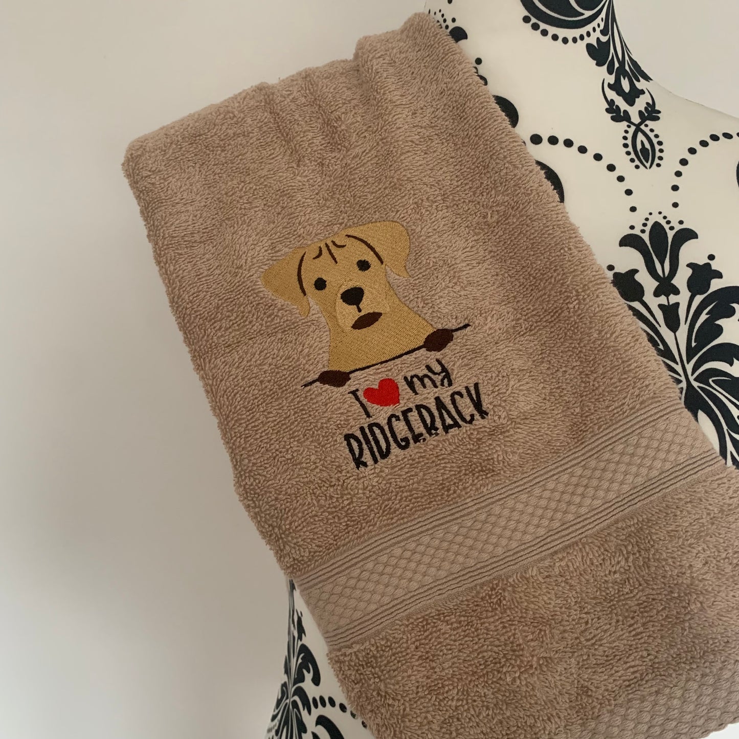 Dog Towels - Ridgeback - Personalised