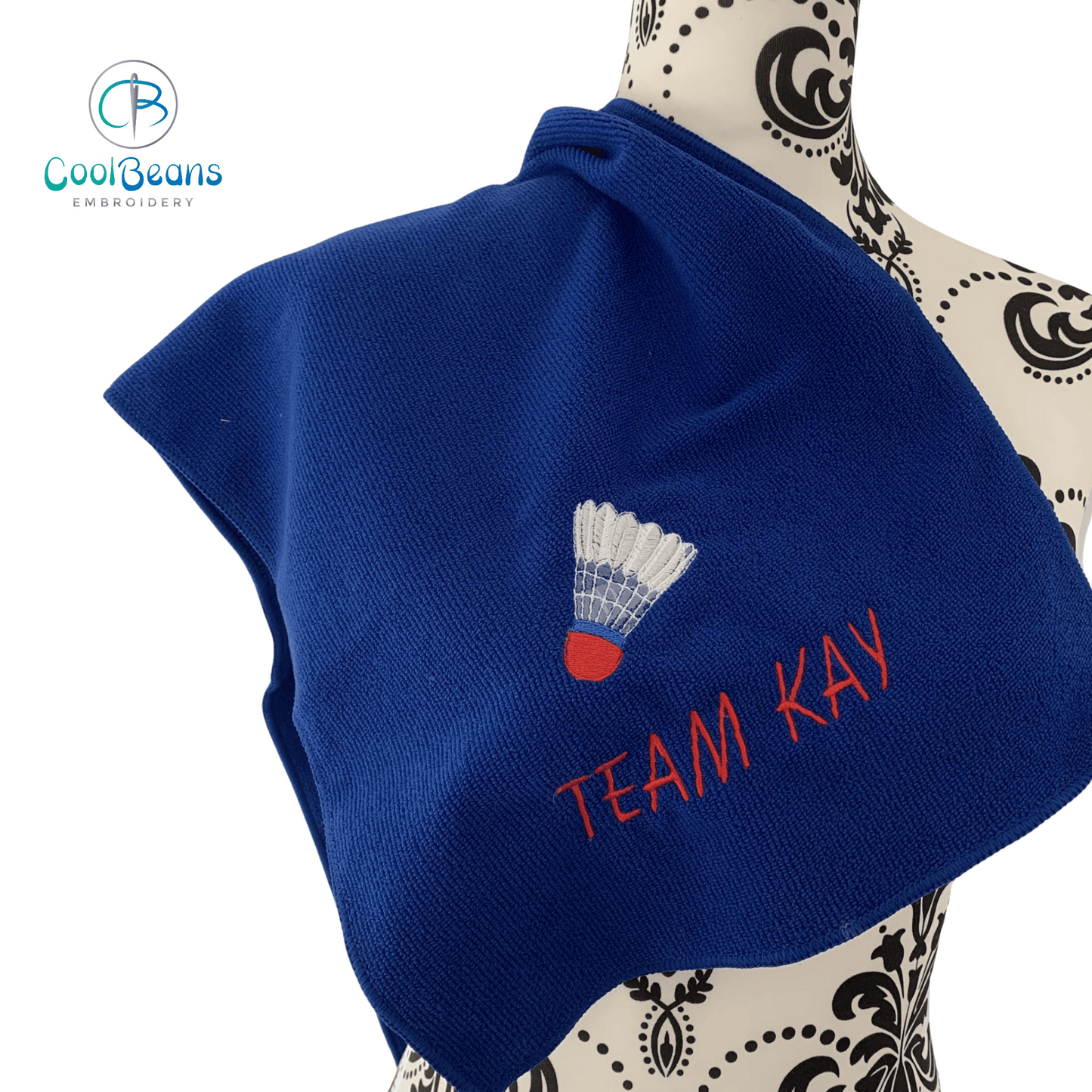 Sports - Badminton Microfibre Towel - Personalised