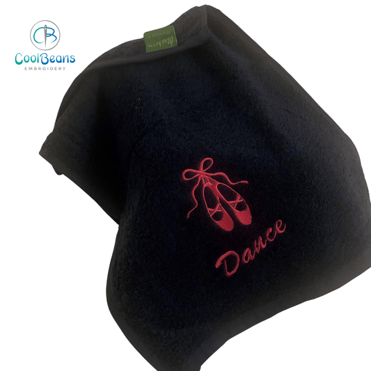 Ballet Shoes Gym Towel - Personalised